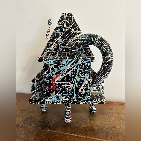 Vintage Collectable Richard Birkett Post Modern Fantasy Clock - Picture 12 of 12